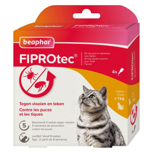 Beaphar fiprotec kat 4 pipet